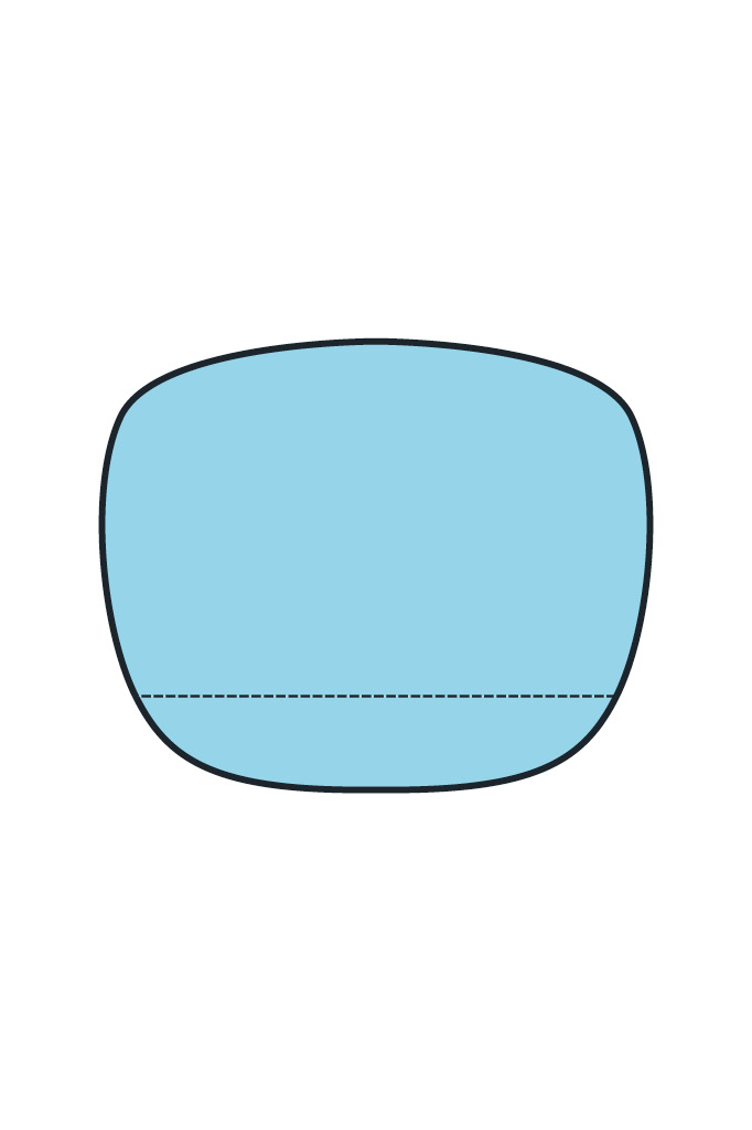 Ergochair wave seat icon illustration showing contoured seat profile